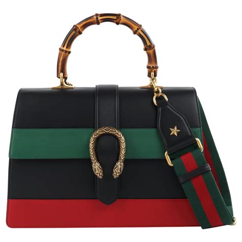 gucci green and red bag